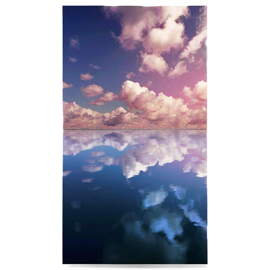 Pink Cloud Reflection Png Uqx71