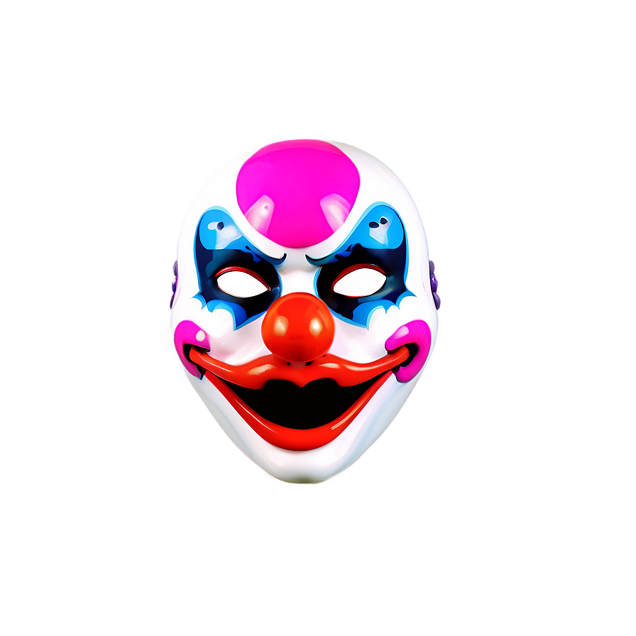 Pink Clown Mask Png Gke