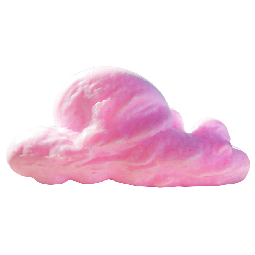 Pink Cotton Candy Cloud Png 05062024