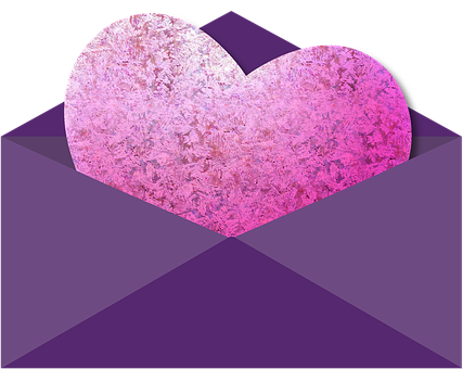 Pink_ Crystalline_ Heart_ Background