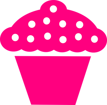 Pink Cupcake Clipart