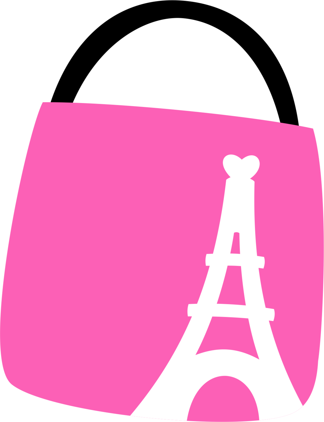 Pink Eiffel Tower Purse