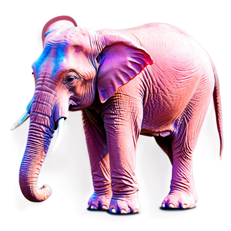 Pink Elephant In The Garden Png Kxb6