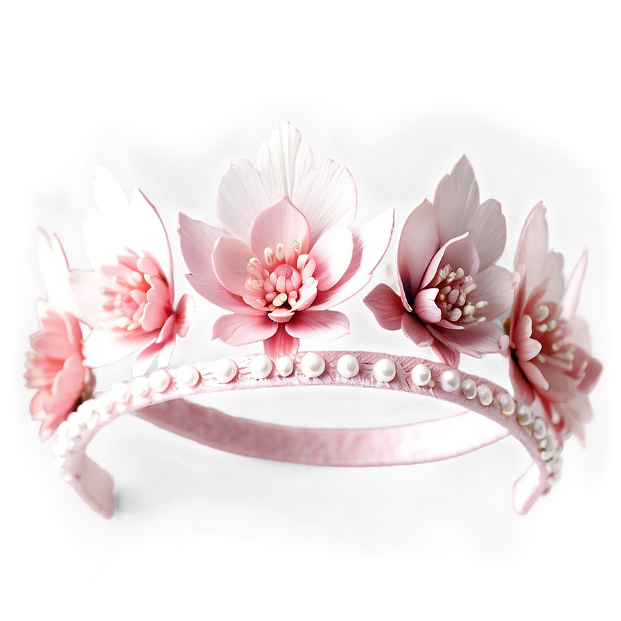 Pink Floral Crown Png Fis50