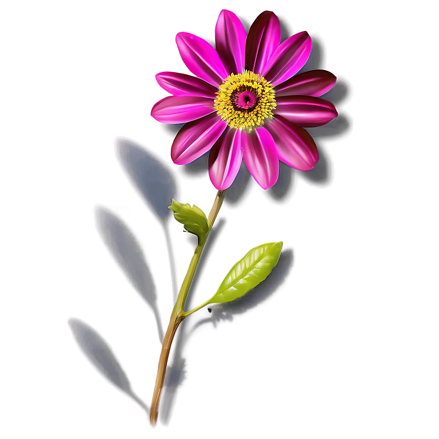 Pink Flower In Sunshine Png 90