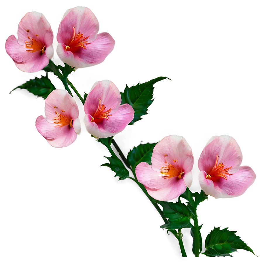 Pink Flowers Wallpaper Png 05242024