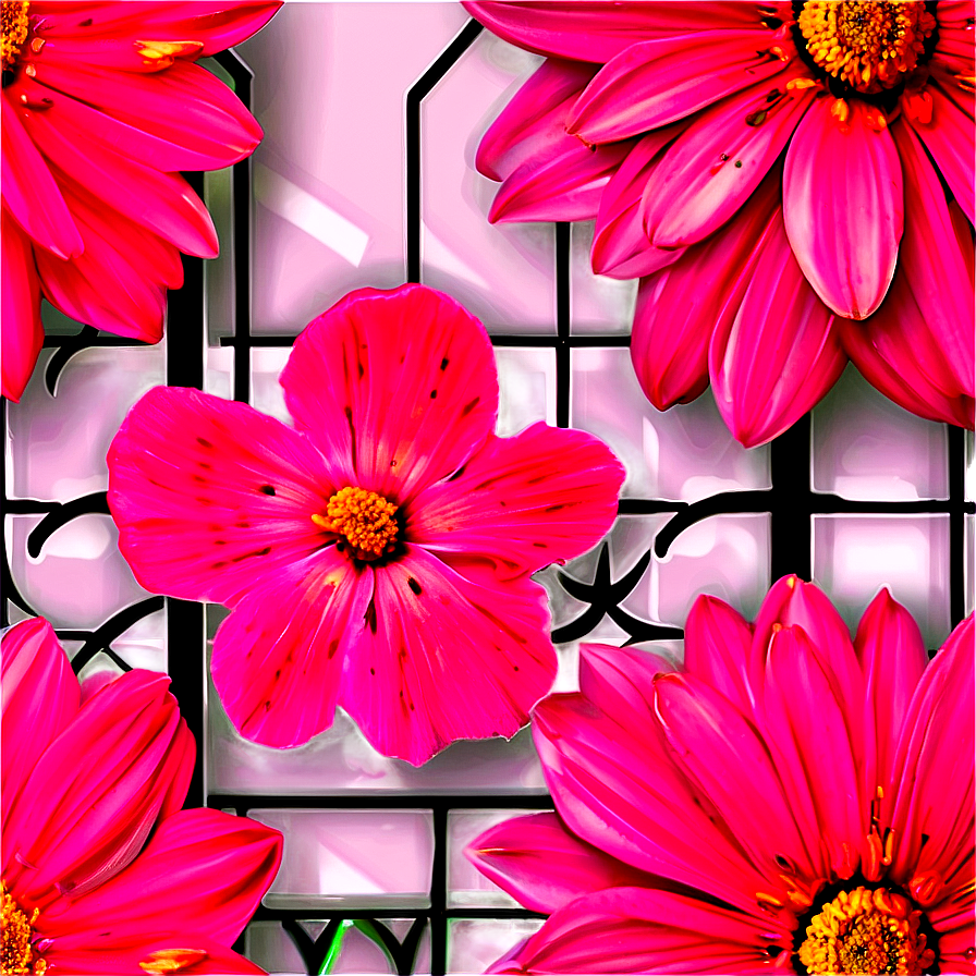 Pink Flowers Wallpaper Png Cwu