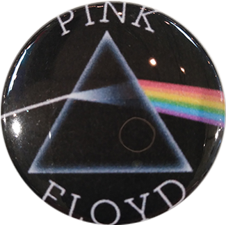 Pink Floyd Prism Button Badge