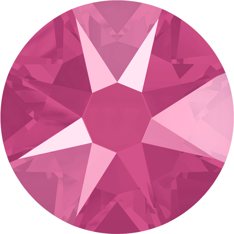 Pink Gemstone Facets Graphic