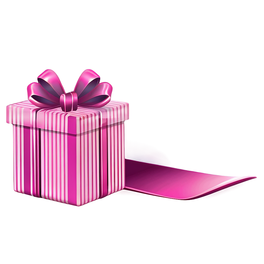 Pink Gift Box Png Mct