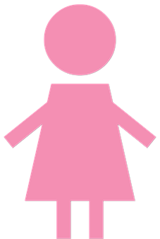 Pink Girl Symbol