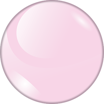 Pink Glossy Button Icon