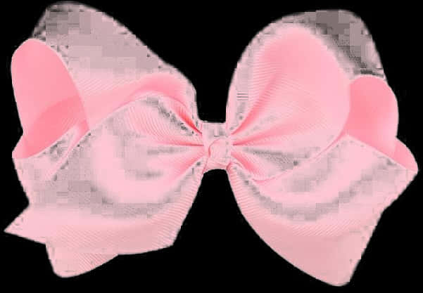 Pink Hair Bow Graphic