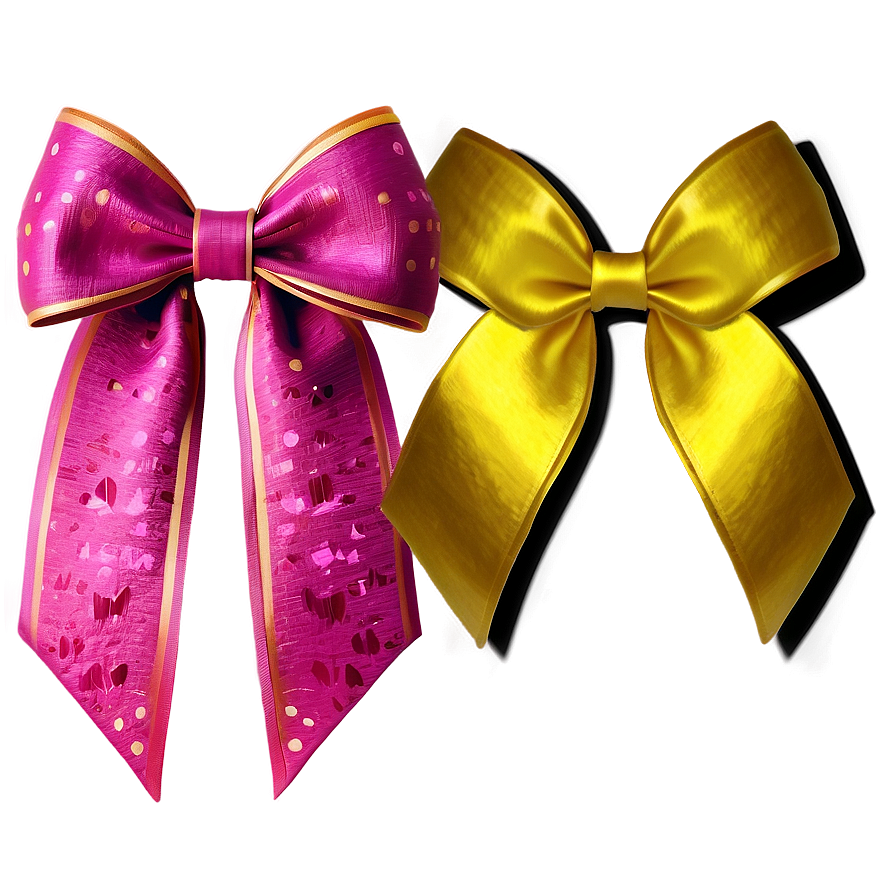 Pink Hair Bow Png Esr