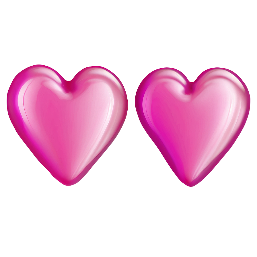 Pink Heart Emoji Decoration Png Vsi22