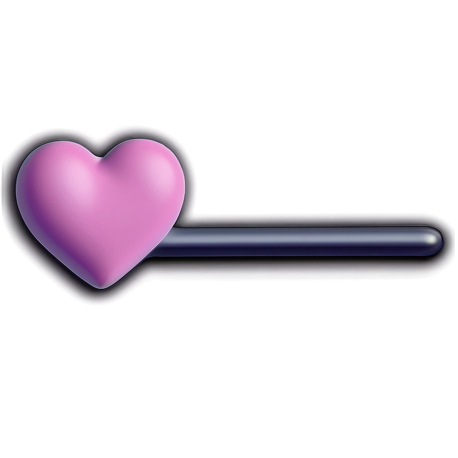 Pink Heart Emoji For Love Png Utk