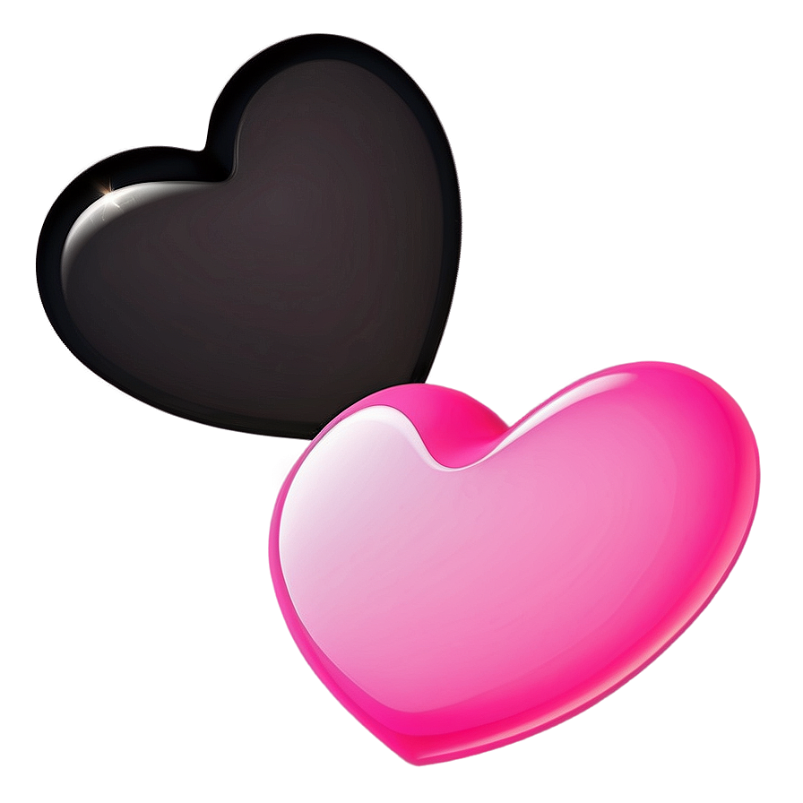 Pink Heart Emoji For Social Media Png Kwr