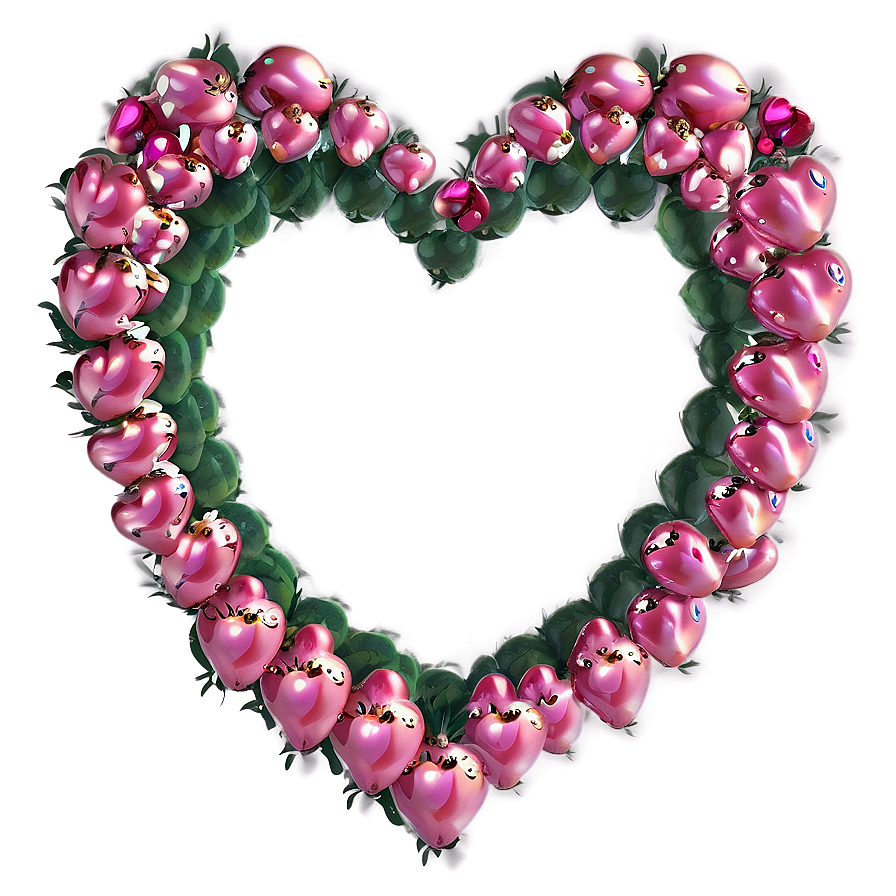 Pink Heart Frame Png 05232024