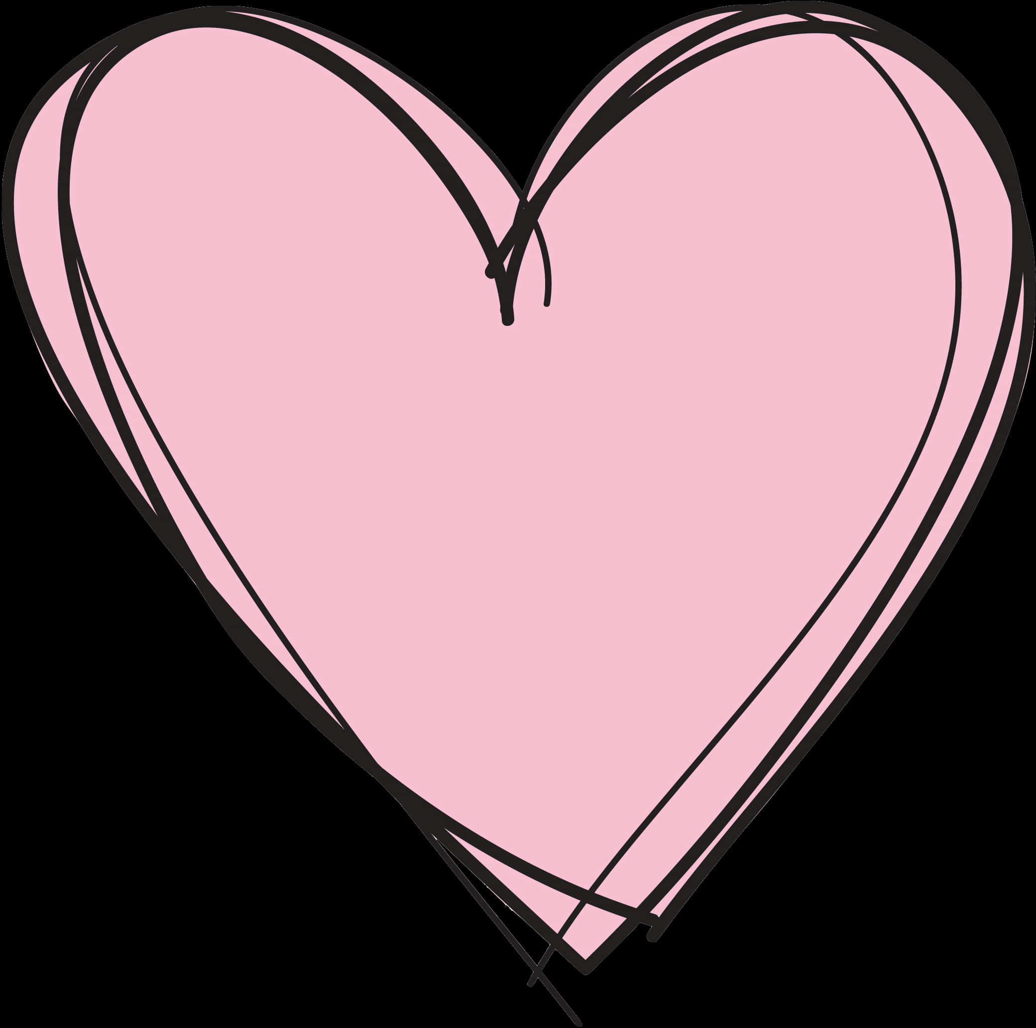 Pink Heart Graphic