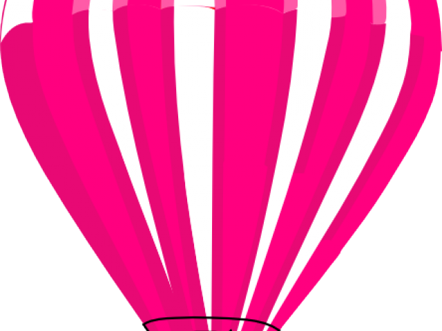 Pink Hot Air Balloon Graphic