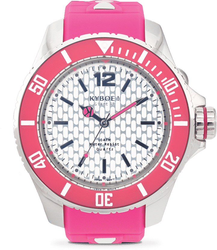 Pink K Y B O E Giant Watch