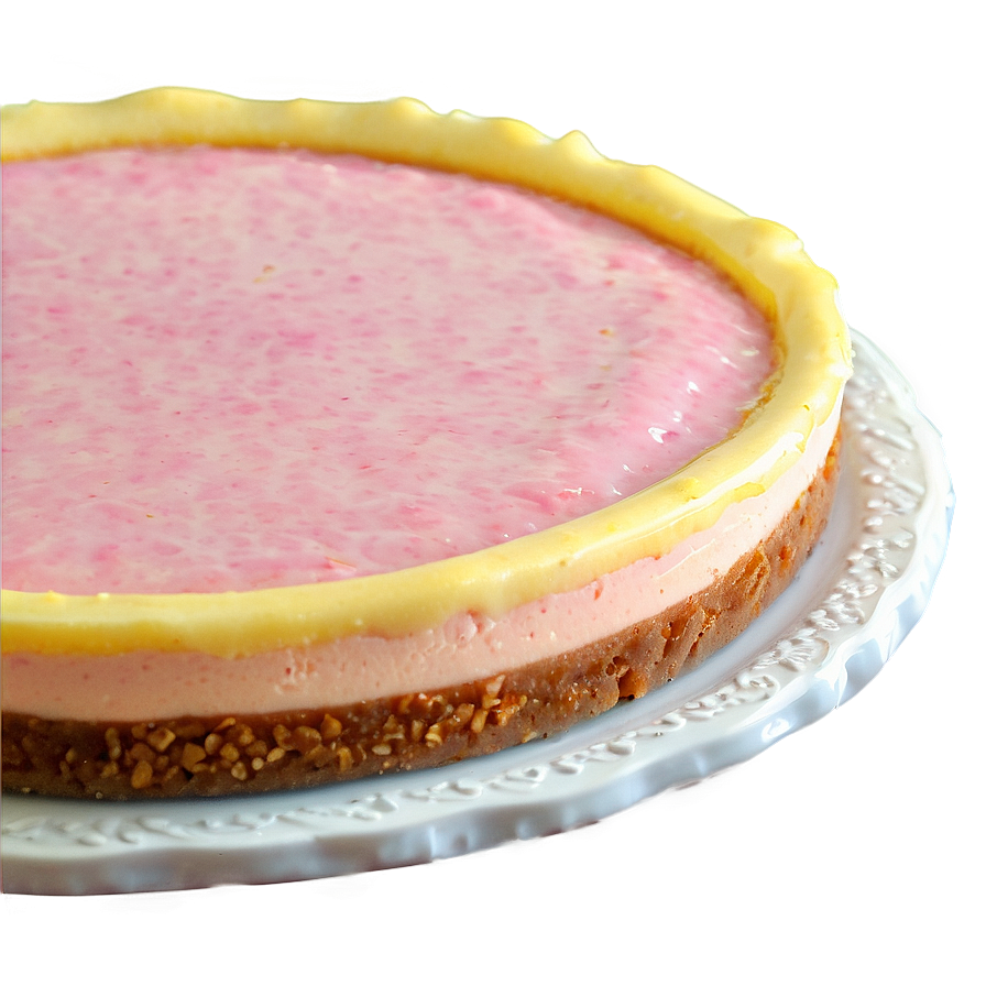 Pink Lemonade Cheesecake Recipe Png Gfn27