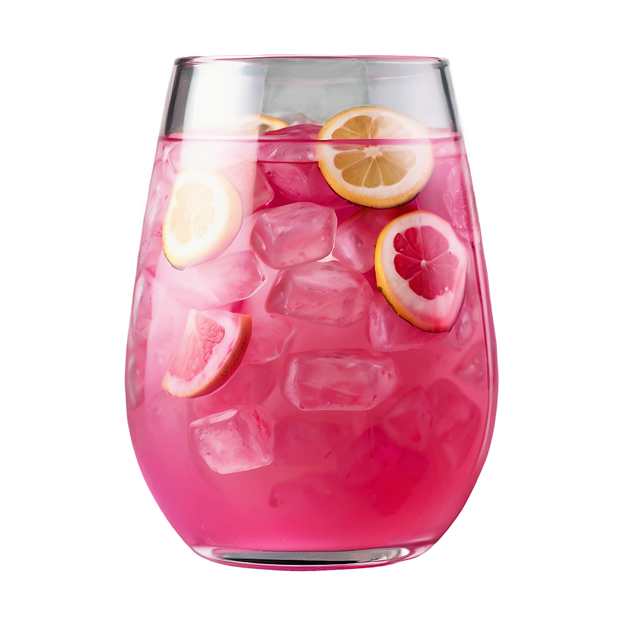 Pink Lemonade Refreshment Png Tej