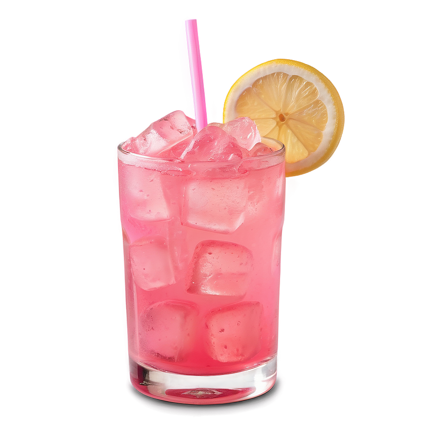 Pink Lemonade With A Ginger Twist Png 3