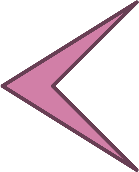 Pink Lightning Bolt Graphic