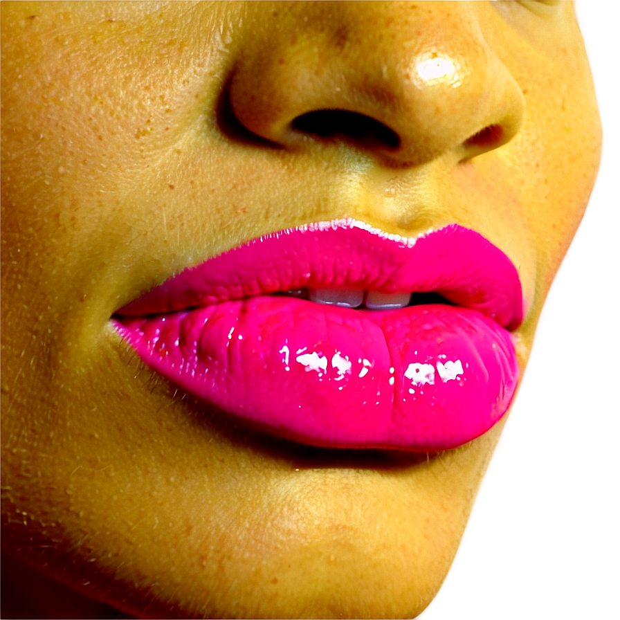 Pink Lips In Pop Art Png 06212024