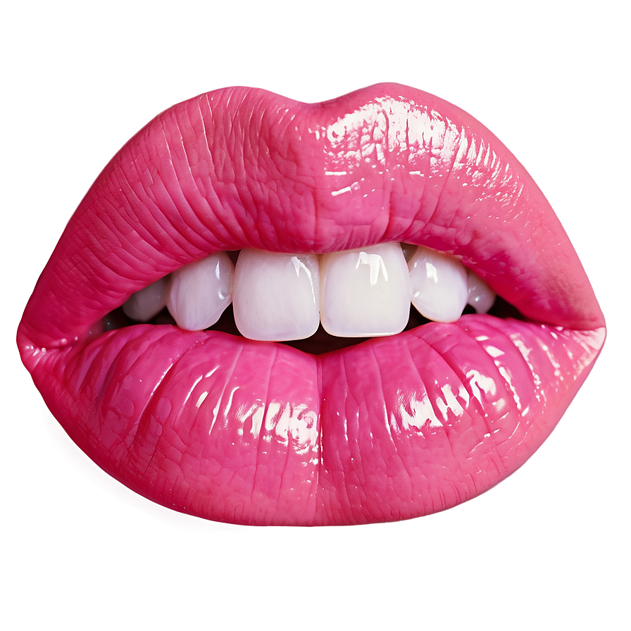 Pink Lips Making Pout Png Cnv