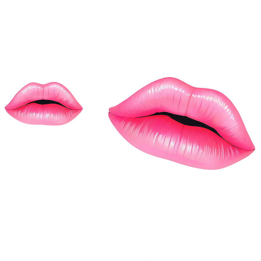 Pink Lips Outline Png Cva