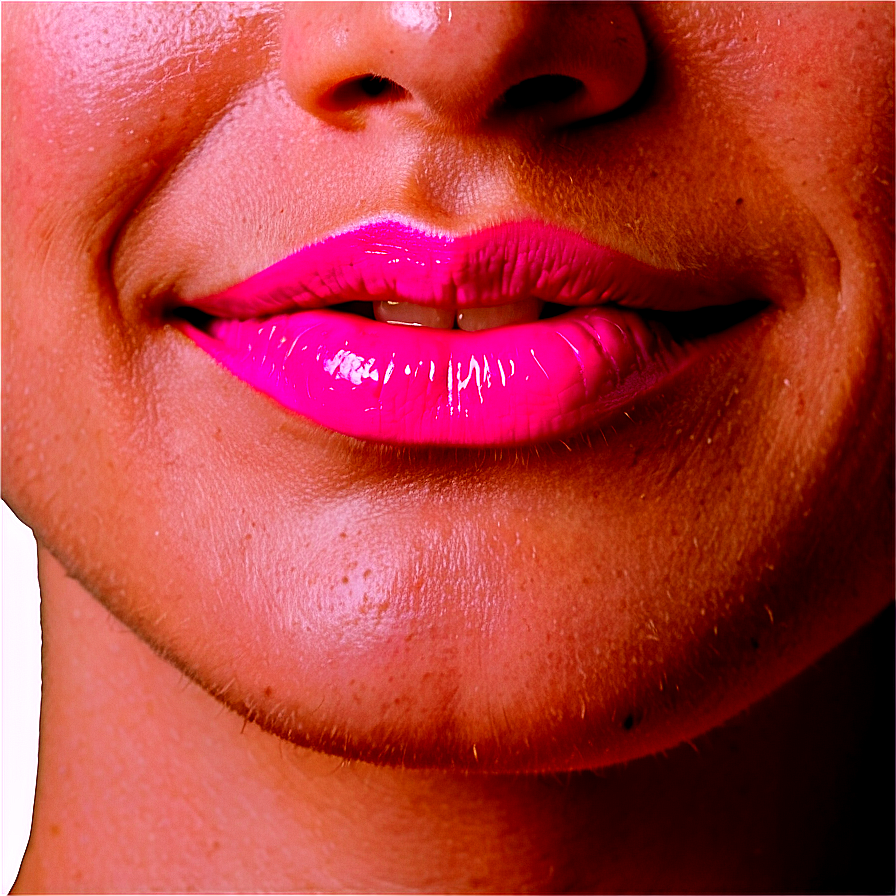 Pink Lips With Smile Png 66