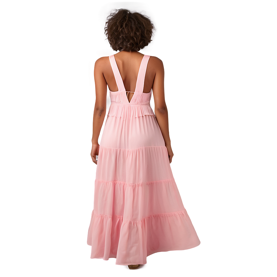 Pink Maxi Dress Png 06292024