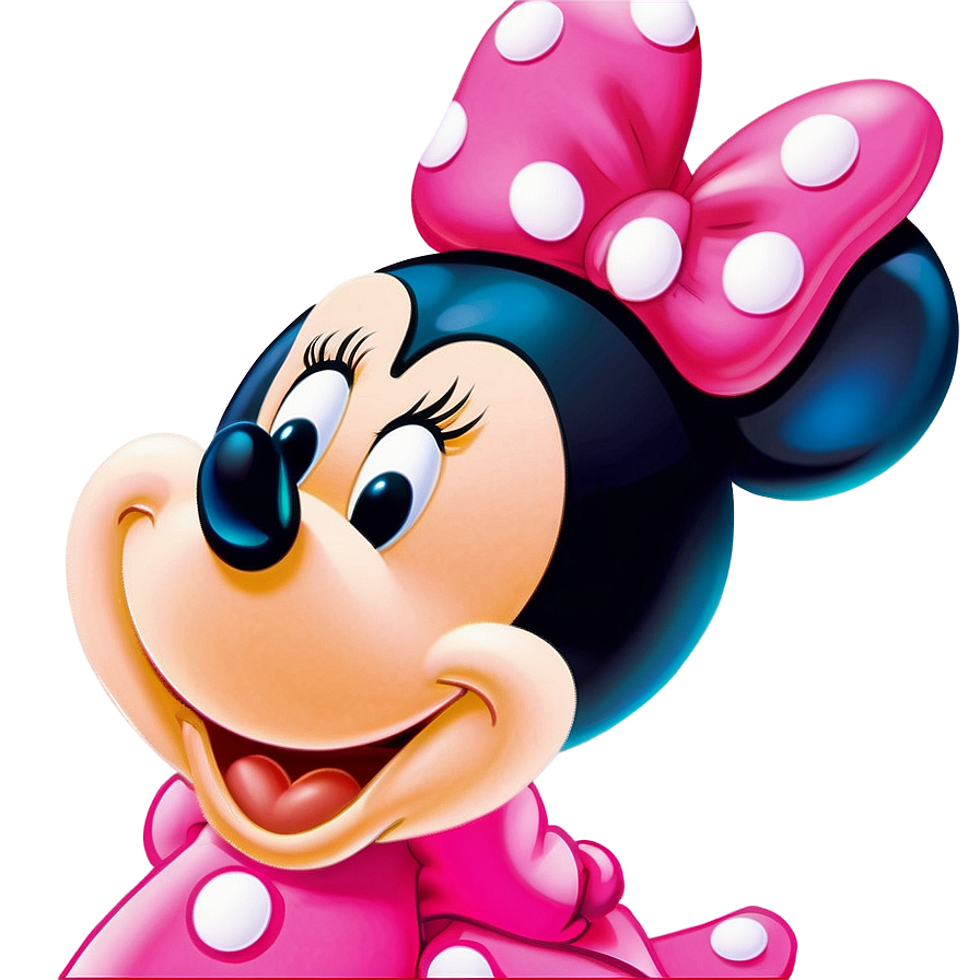 Pink Minnie Mouse Balloon Png 06212024