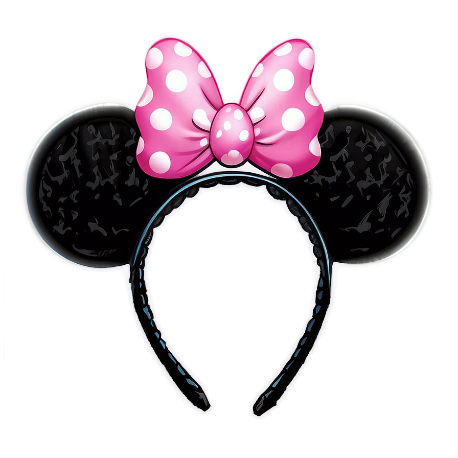 Pink Minnie Mouse Ears Png 19