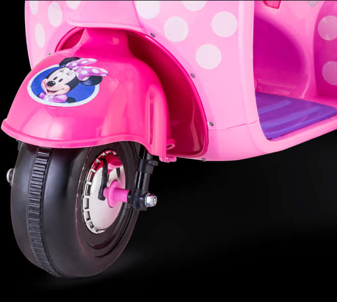 Pink Minnie Mouse Scooter