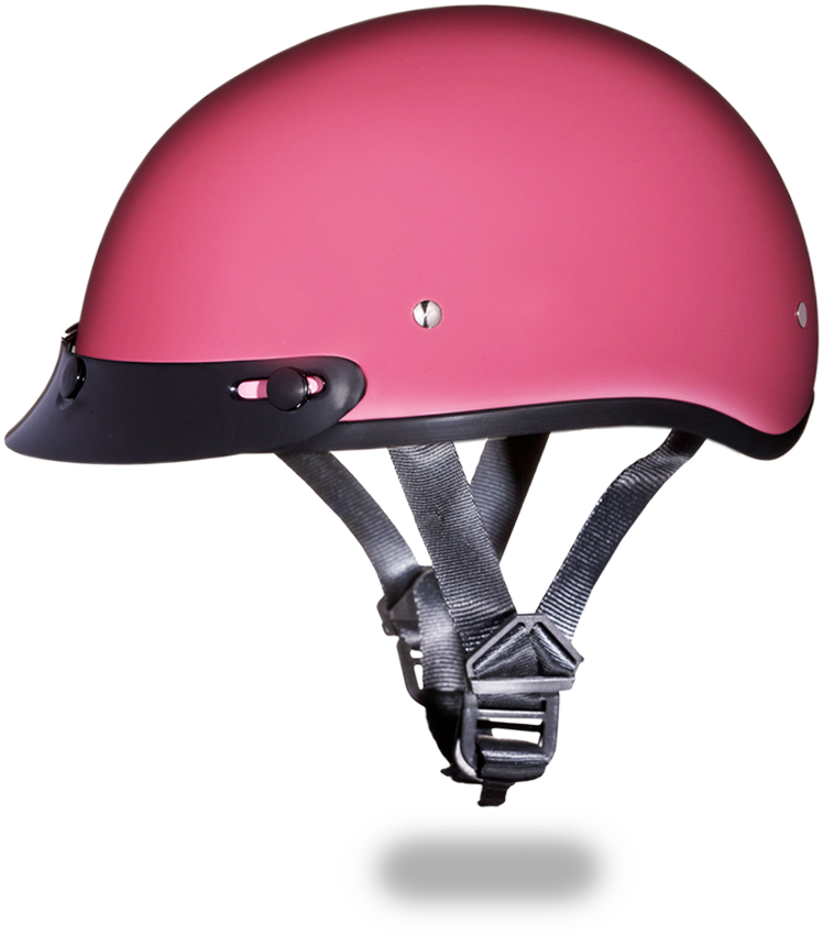 Pink Motorcycle Half Helmet