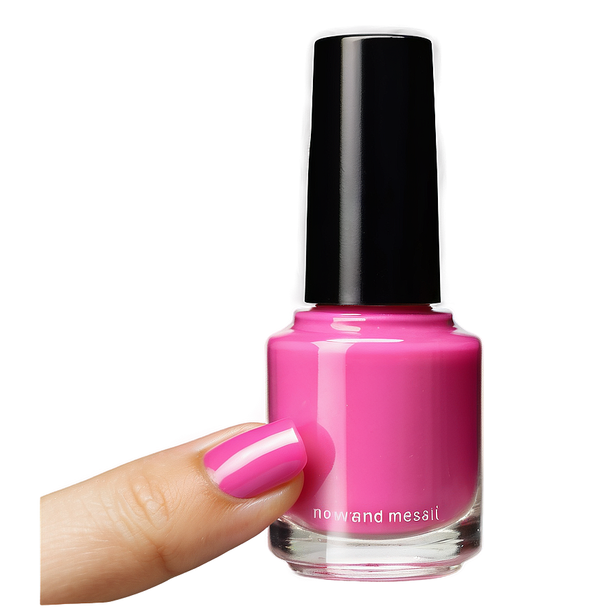 Pink Nail Polish Png Ppt34