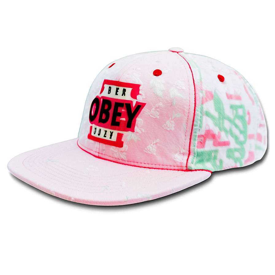 Pink Obey Hat Png Xgi