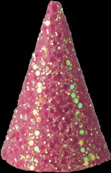 Pink Party Hat Sparkles