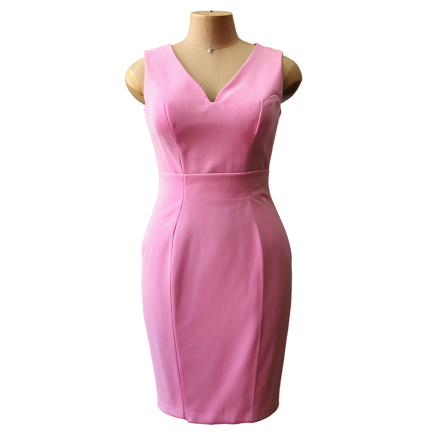 Pink Pencil Dress Png Jwc