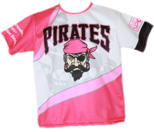 Pink Pirates Sports Jersey