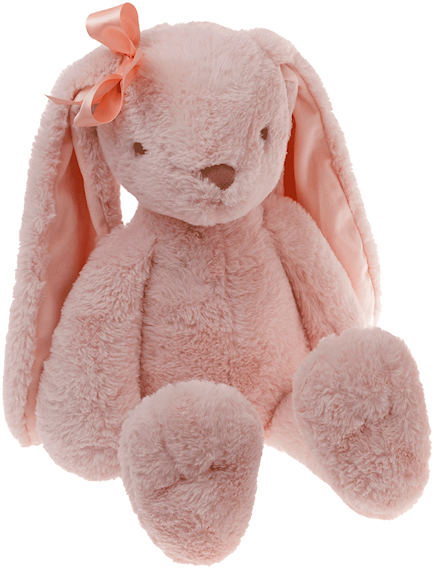 Pink Plush Bunnywith Bow