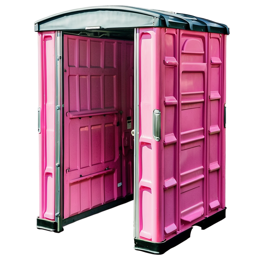 Pink Porta Potty For Events Png 06212024