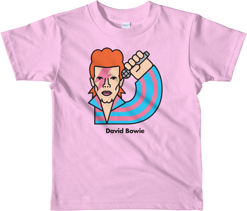 Pink Retro Music Icon T Shirt