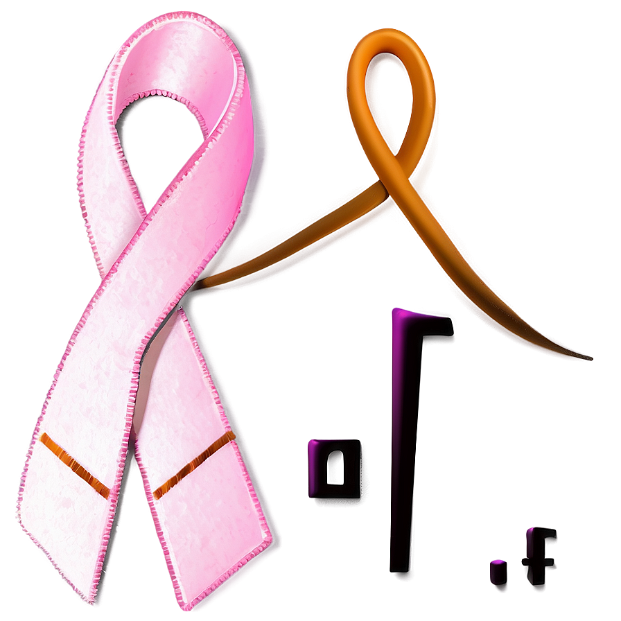 Pink Ribbon Bond October Png 12