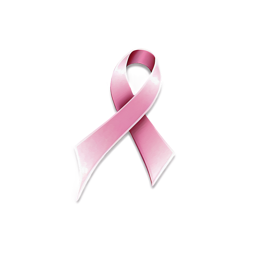 Pink Ribbon For Memorial Png 05252024