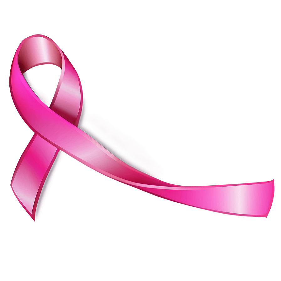 Pink Ribbon In Circle Png 67