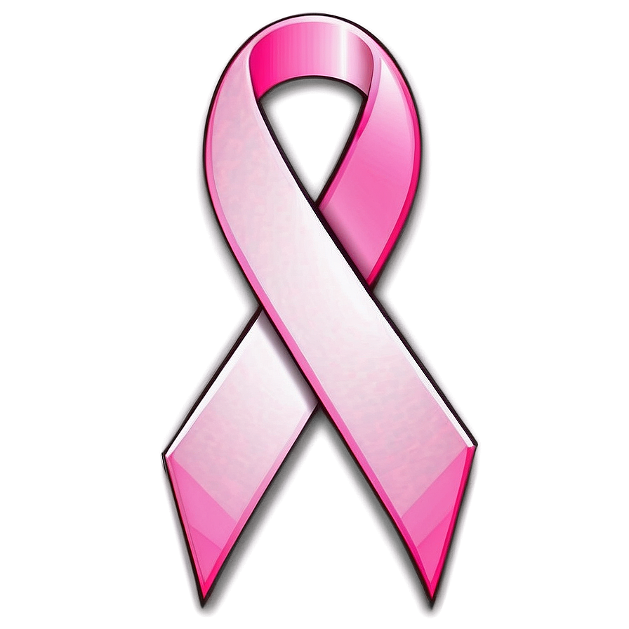 Pink Ribbon In Vector Png Ndm